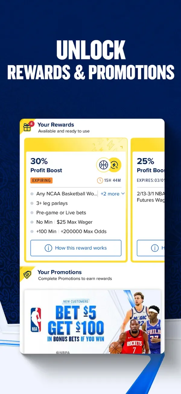FanDuel Sportsbook & Casino screenshot 3