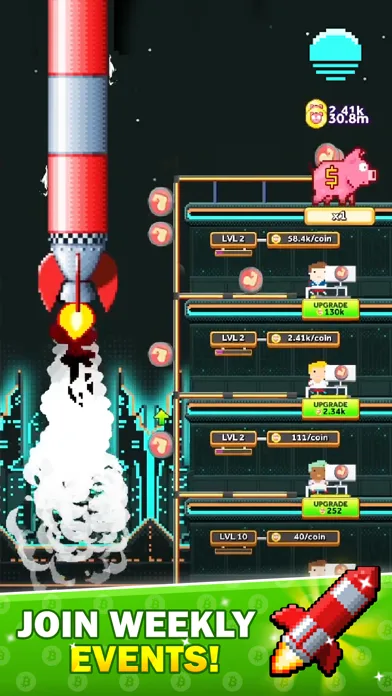 Bitcoin Miner: Idle Tycoon screenshot 3