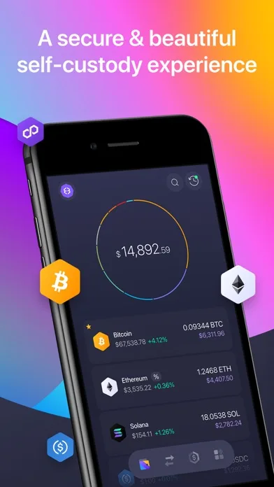 Exodus: Crypto Bitcoin Wallet screenshot 1