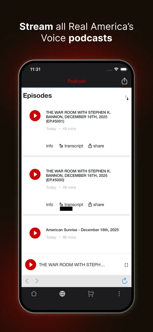 Real America’s Voice News screenshot 3