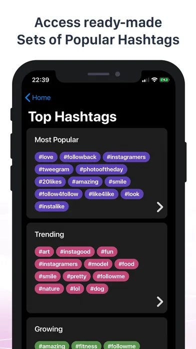 Hashtag Generator Pro+ screenshot 2