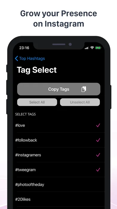 Hashtag Generator Pro+ screenshot 4