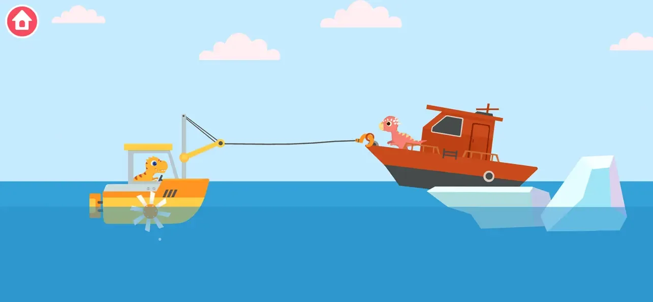 Dinosaur Patrol Boats Games screenshot 1