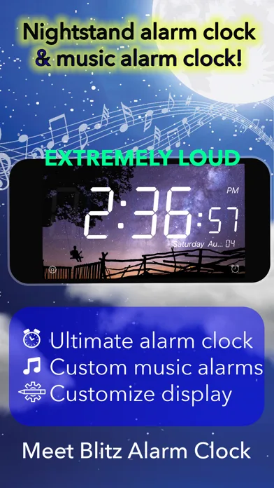 Loud Alarm Clock by BLITZ screenshot 1