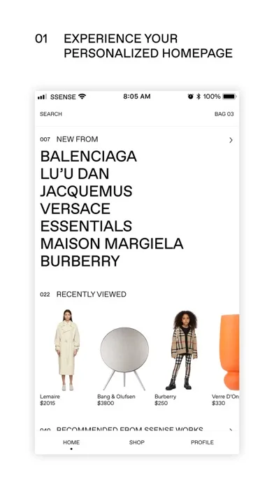 SSENSE: Shop Designer Fashion screenshot 1