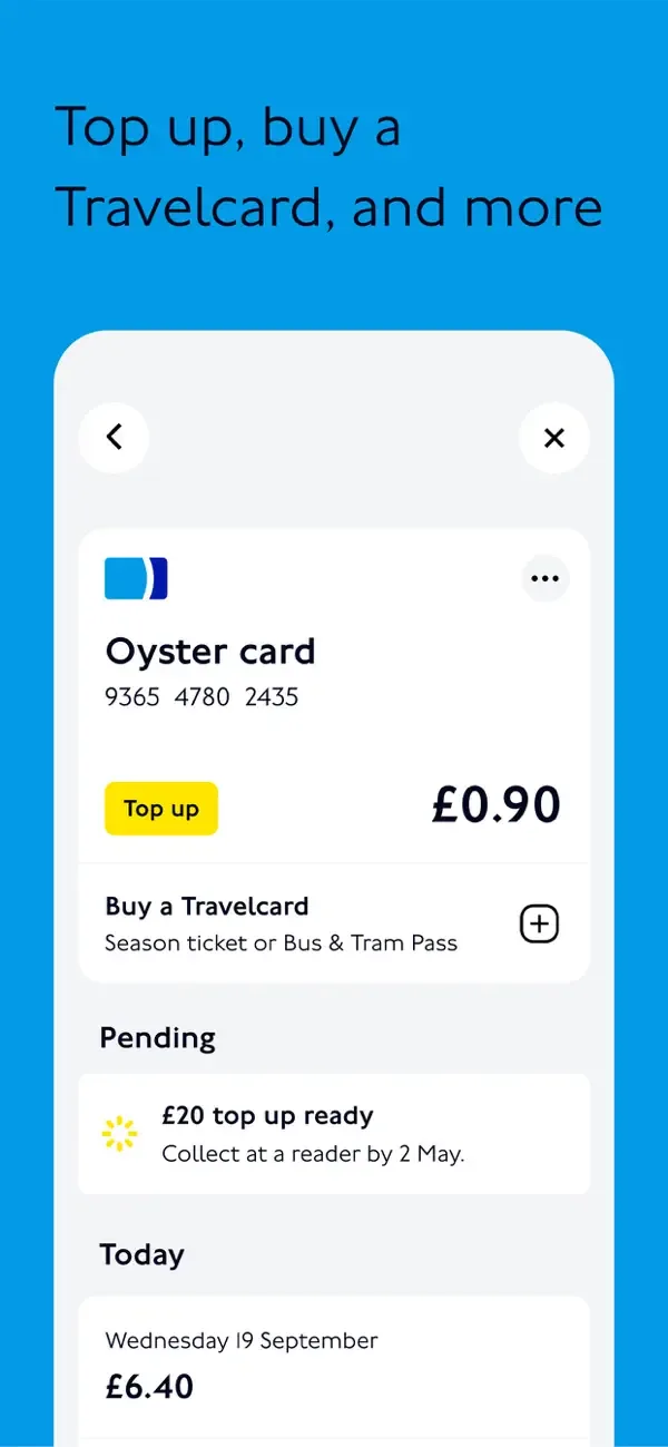 TfL Go: Plan, Pay, Travel screenshot 3