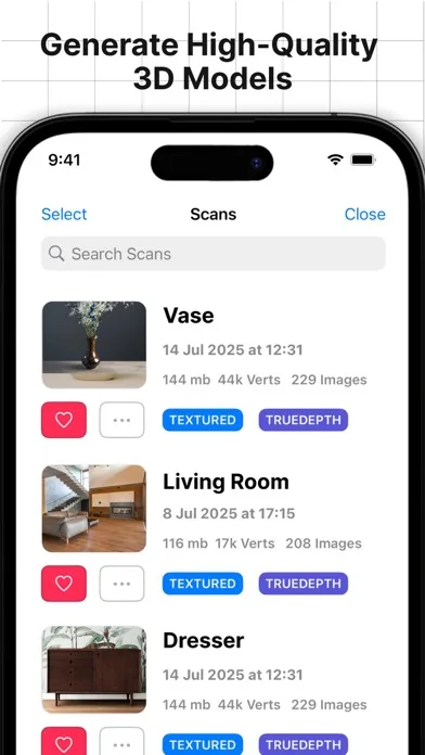 3d Scanner App™ screenshot 4