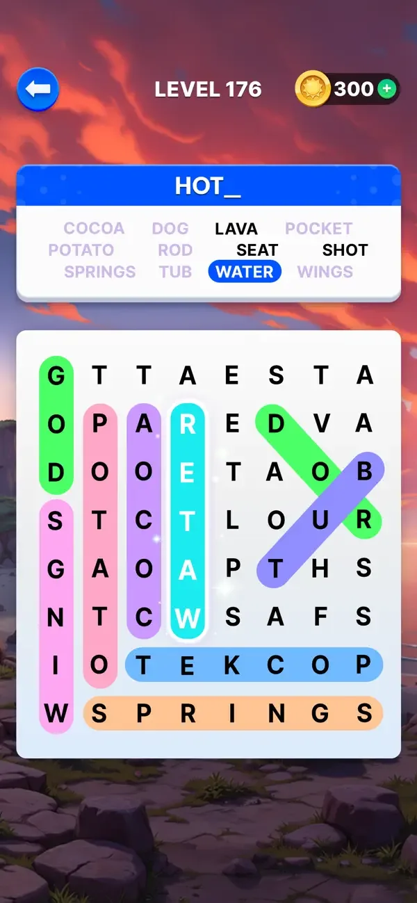 Wordscapes Search - Word game screenshot 1