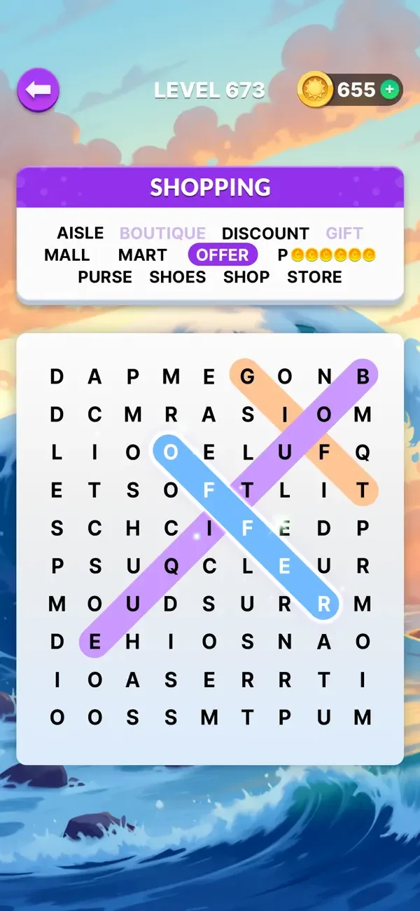 Wordscapes Search - Word game screenshot 4