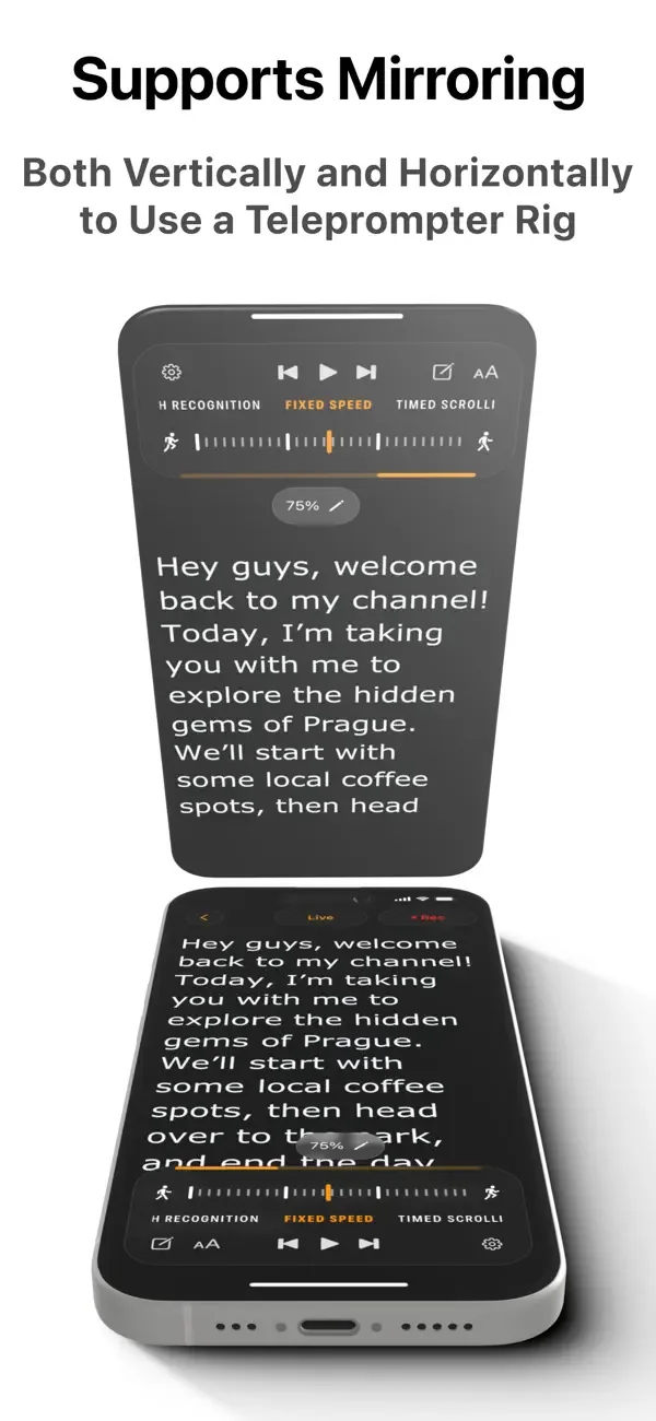 Teleprompter.com screenshot 2