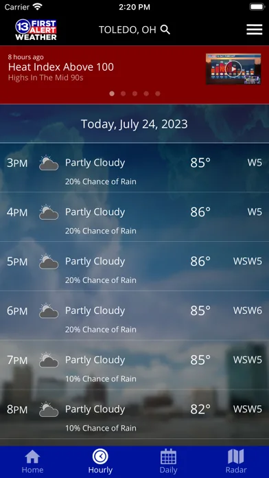 13abc First Alert Weather screenshot 2