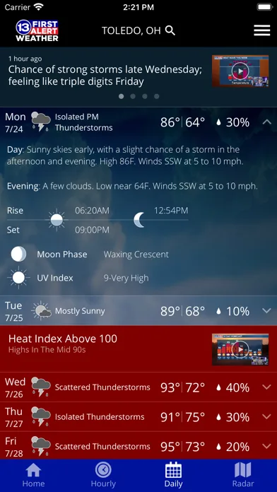 13abc First Alert Weather screenshot 3