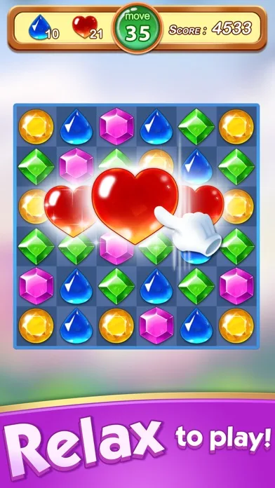 Jewels & Gems - Match 3 Games screenshot 1