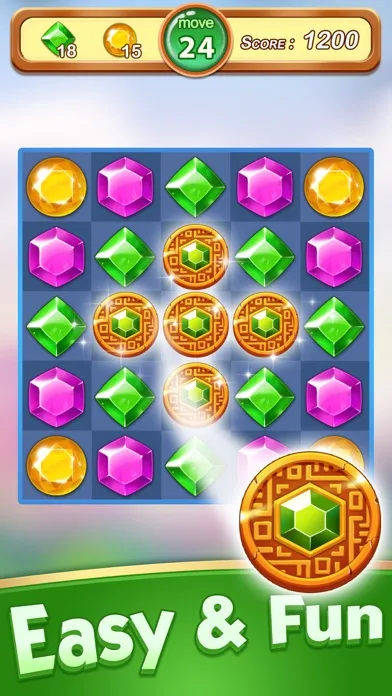 Jewels & Gems - Match 3 Games screenshot 5