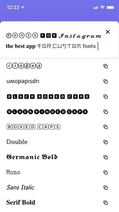 Good Fonts: Text Font Keyboard screenshot 2