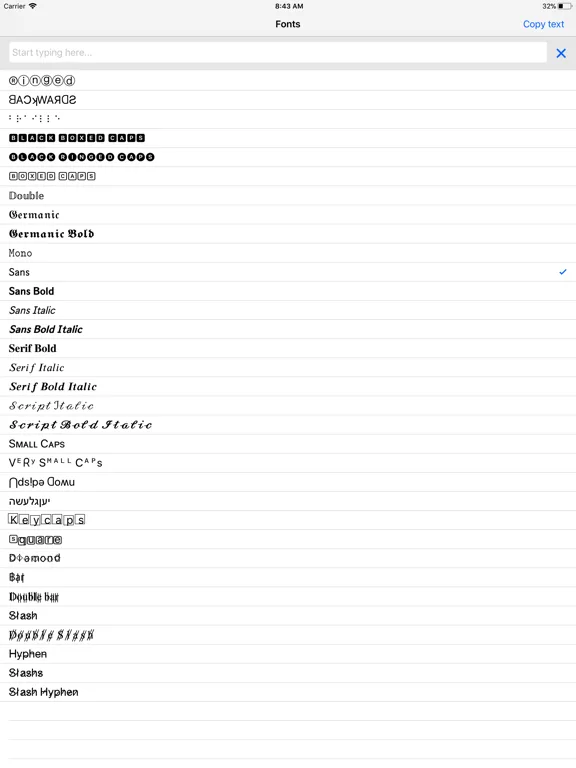 Good Fonts: Text Font Keyboard screenshot 5