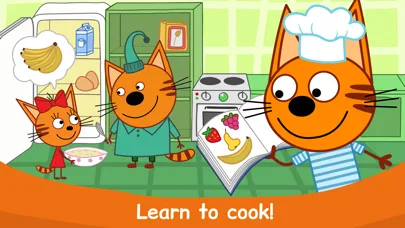 Kid-E-Cats Cooking at Kitchen! screenshot 1