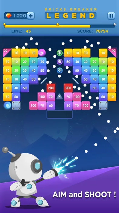 Bricks Breaker Legend screenshot 1