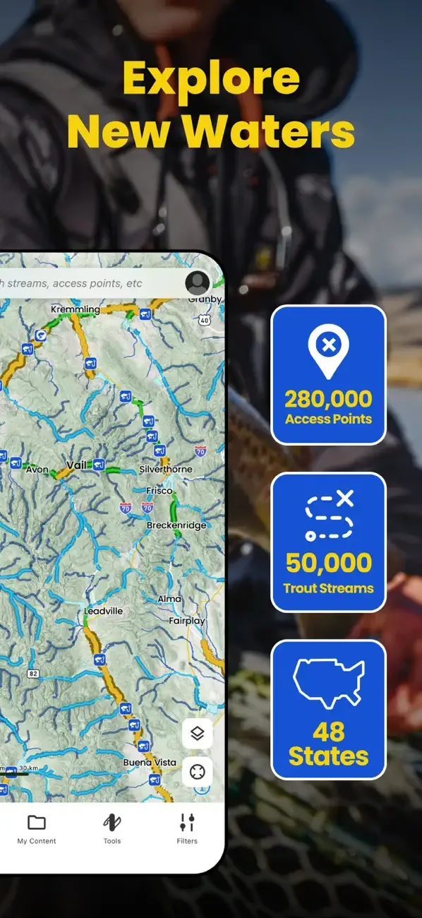 TroutRoutes: Fly Fishing App screenshot 2