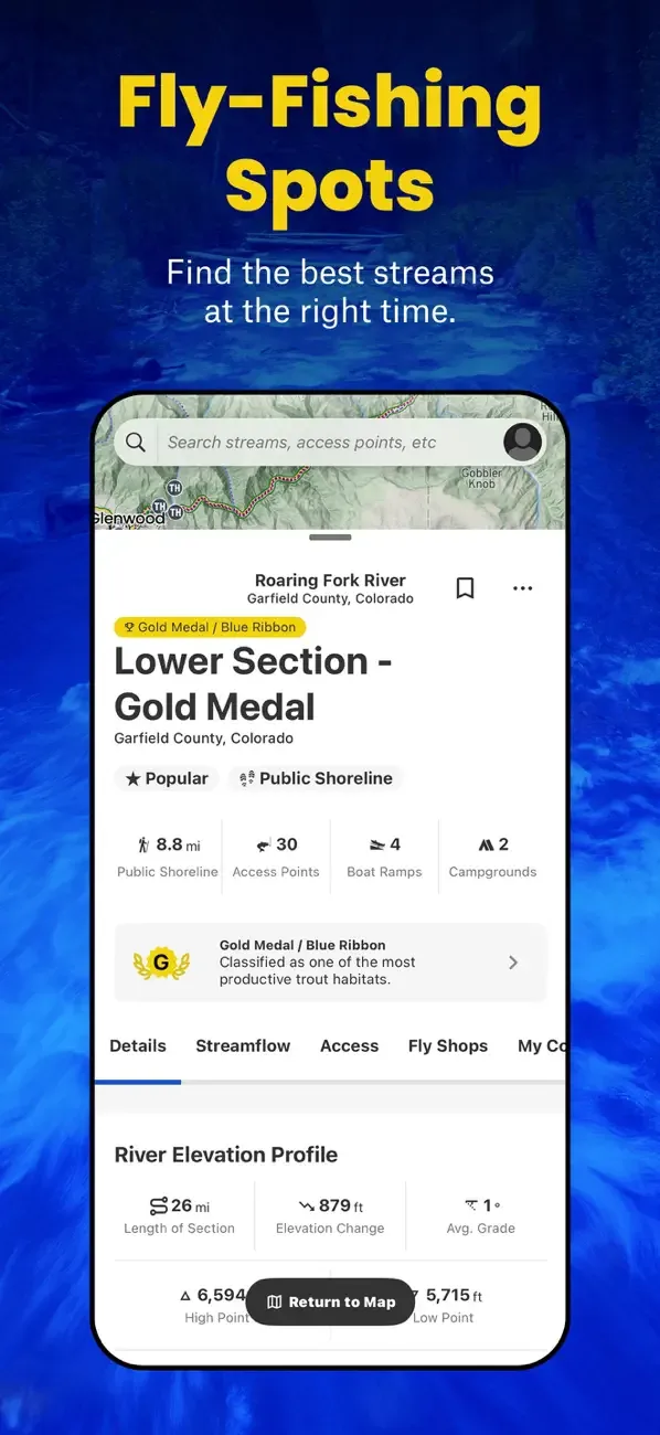 TroutRoutes: Fly Fishing App screenshot 3