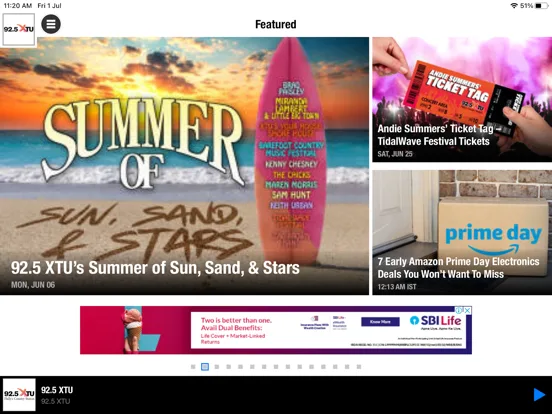 92.5 XTU screenshot 4