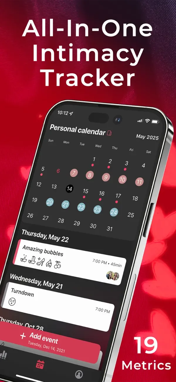 Sex Tracker - xTracker screenshot 1
