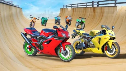 Bike 360 Flip Stunt game 3d screenshot 1
