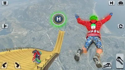 Bike 360 Flip Stunt game 3d screenshot 2