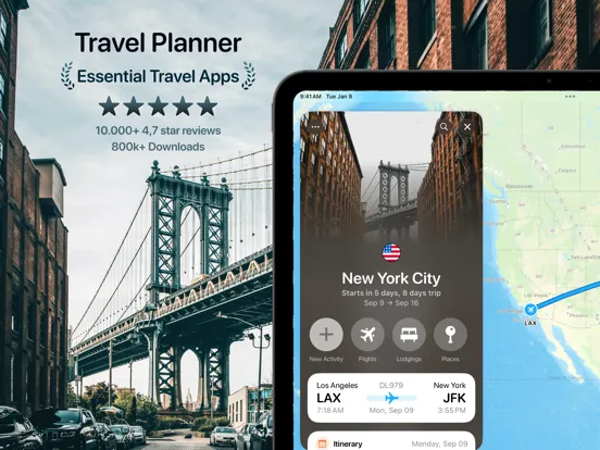 Tripsy: Travel Planner screenshot 1