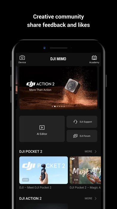 DJI Mimo screenshot 1