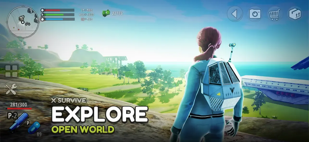 X Survive: Open World Sandbox screenshot 1