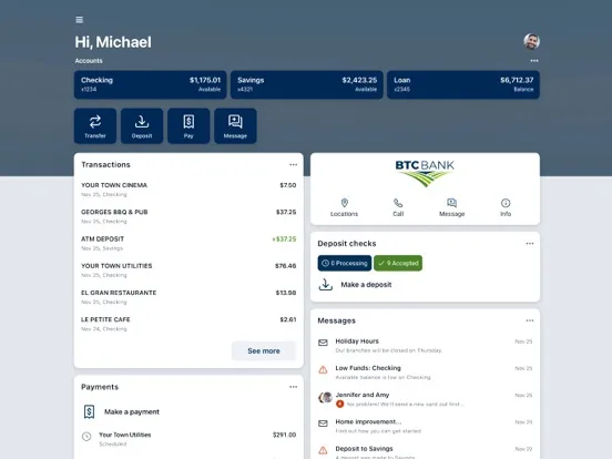 BTC Mobile Banking screenshot 5