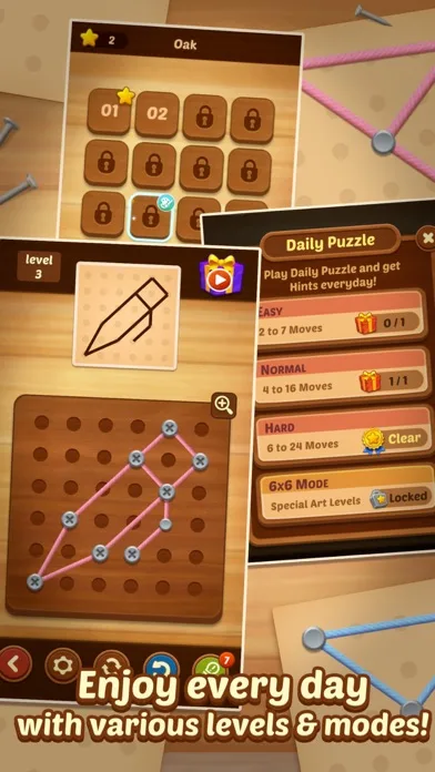 Line Puzzle: String Art screenshot 5