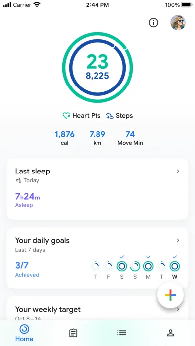 Google Fit: Activity Tracker screenshot 1