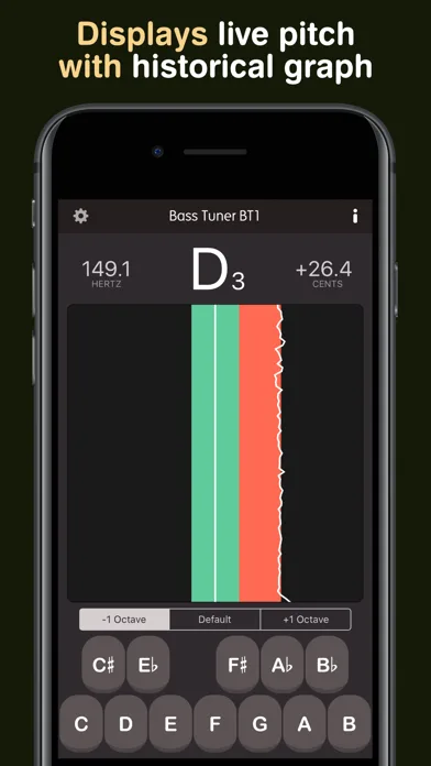 Bass Tuner BT1 screenshot 5