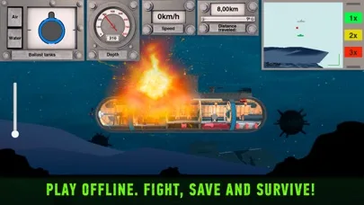Nuclear Submarine inc Arcade screenshot 2