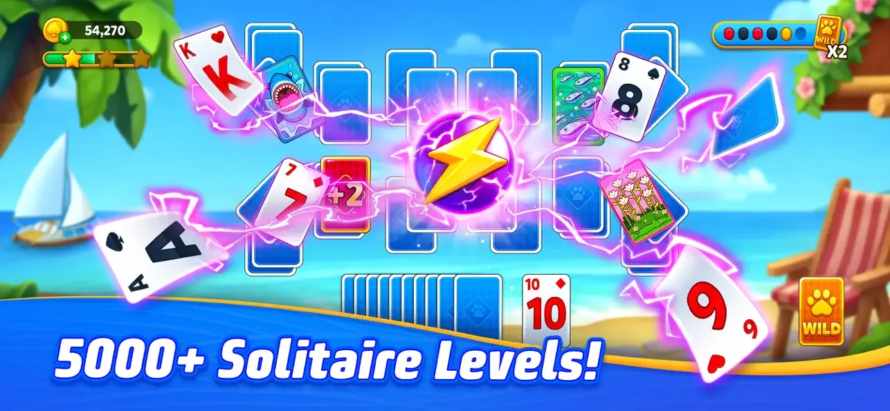 Solitaire TriPeaks Journey screenshot 1