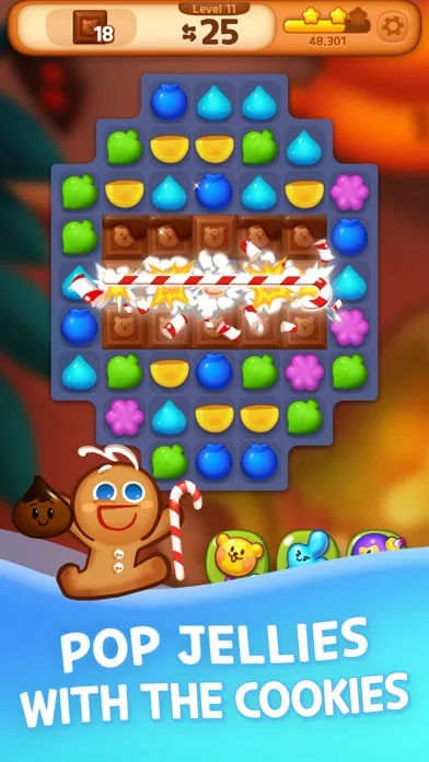 Cookie Run: Puzzle World screenshot 1