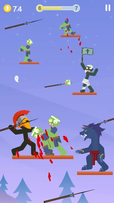 The Warrior - Top Stickman screenshot 1