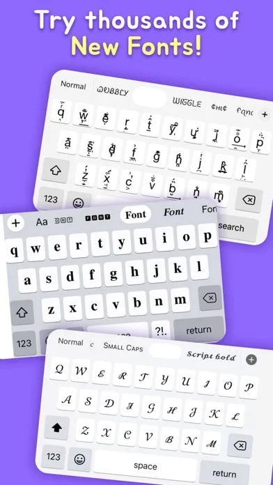 Text Designer - Font Keyboard screenshot 1