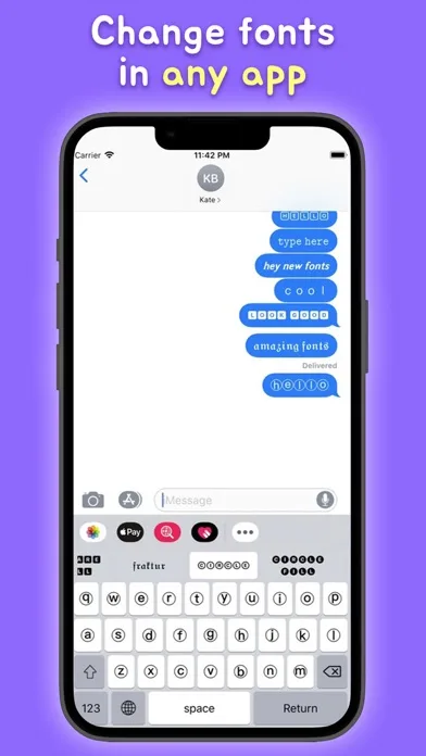 Text Designer - Font Keyboard screenshot 2