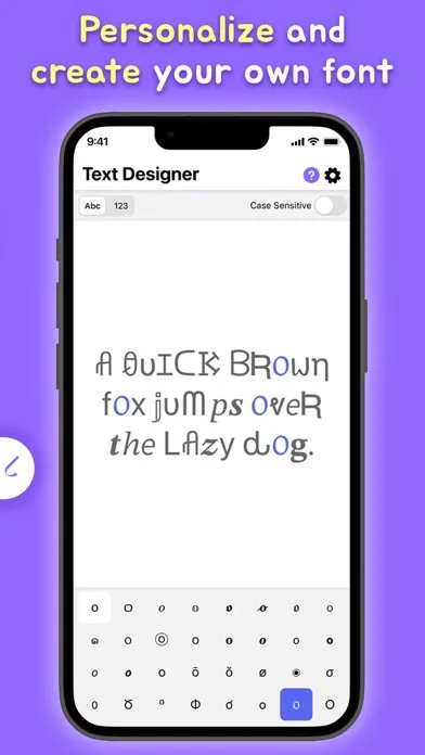 Text Designer - Font Keyboard screenshot 5