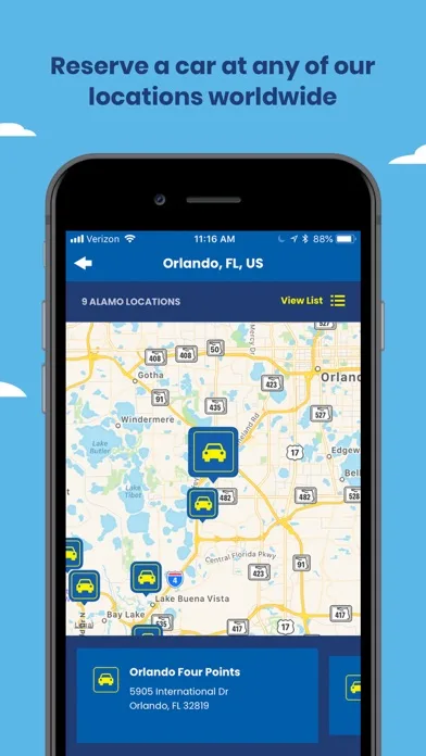 Alamo - Car Rental screenshot 3
