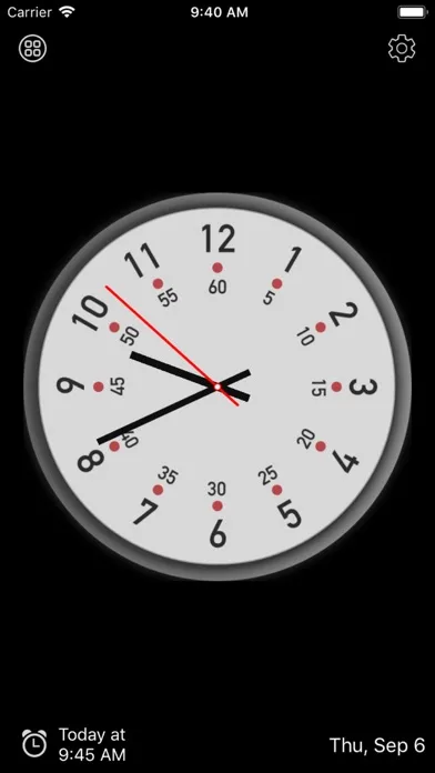 Clock Face - desktop alarm screenshot 2