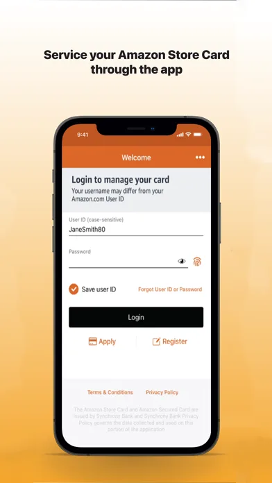 Amazon Store Card screenshot 1