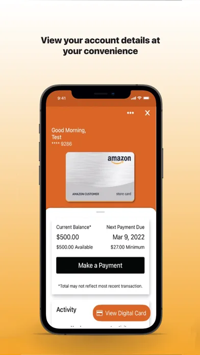 Amazon Store Card screenshot 2
