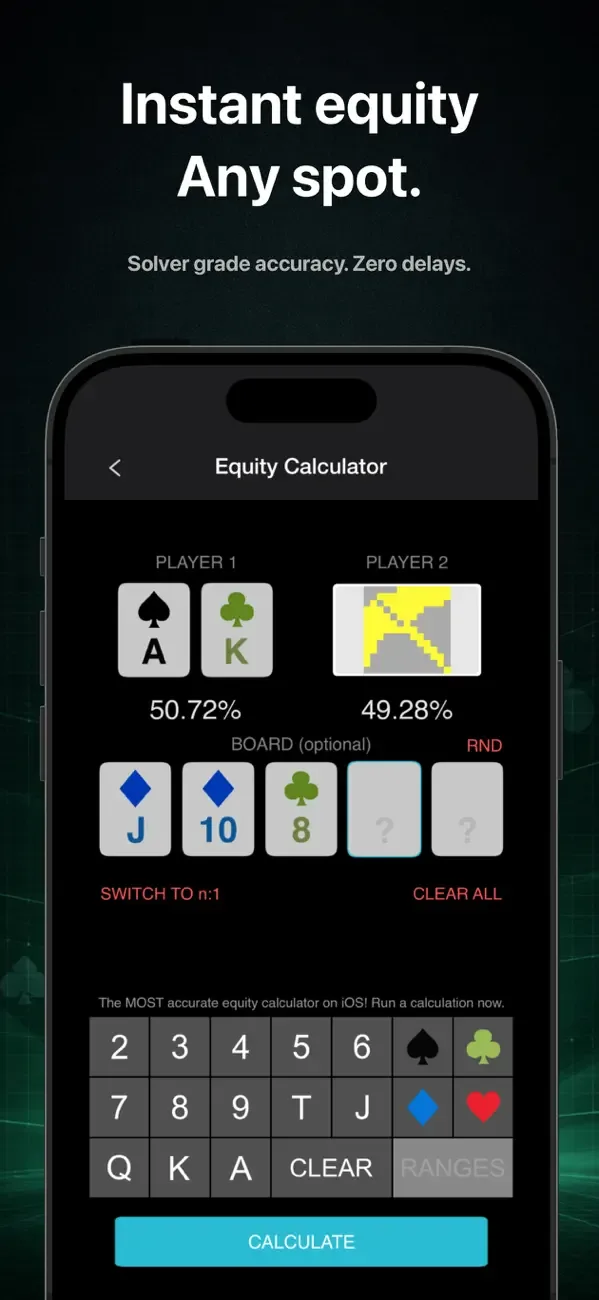 Preflop+ Poker GTO Nash Charts screenshot 4