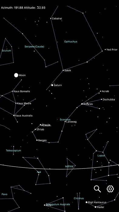 Constellation Map mobile screenshot 1