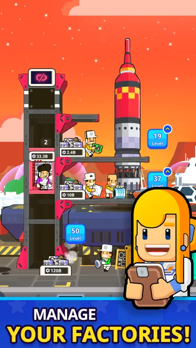 Rocket Star: Idle Tycoon Game screenshot 4