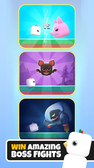 Square Bird - Flappy Chicken screenshot 2